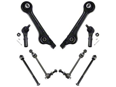 Front Lower Rearward Control Arms with Sway Bar Links and Tie Rods (11-14 Challenger; 15-18 Challenger SRT)