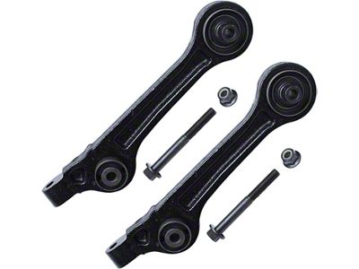 Front Lower Rearward Control Arms with Tie Rods (11-14 Challenger w/o Touring Suspension; 15-18 6.2L HEMI Challenger)