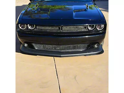 Unpainted Black PU Front Bumper Lip For 2015-2020 Dodge Challenger (Non-Hellcat) – Advancetuning
