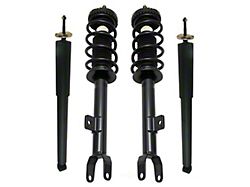 Front Strut and Spring Assemblies with Rear Shocks (2011 3.6L Challenger w/o Nivomat)