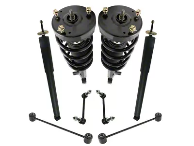 Front Strut and Spring Assemblies with Rear Shocks and Sway Bar Links (2011 3.6L Challenger w/o Nivomat)