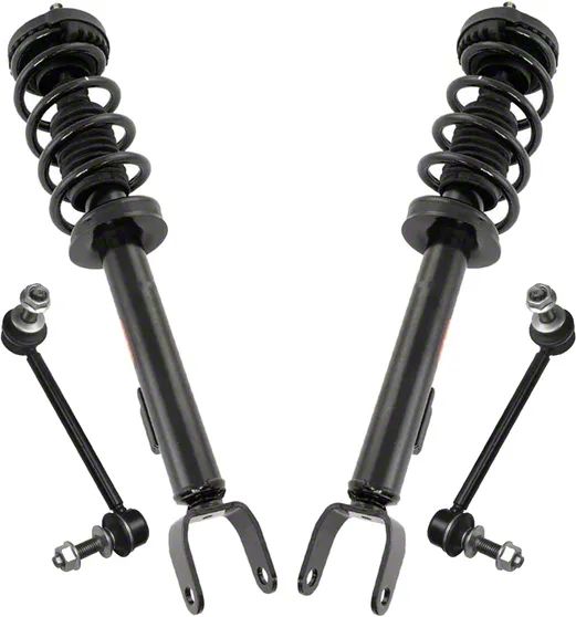 Challenger Front Strut and Spring Assemblies with Sway Bar Links (1219