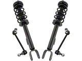 Front Strut and Spring Assemblies with Sway Bar Links (12-19 Challenger R/T, R/T Plus)