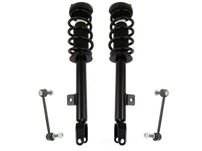 Front Strut and Spring Assemblies with Sway Bar Links (12-17 RWD Challenger SXT)