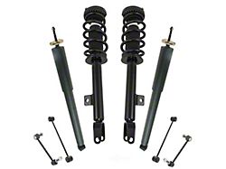 Front Struts and Rear Shocks with Sway Bar Links (12-17 RWD Challenger SXT)