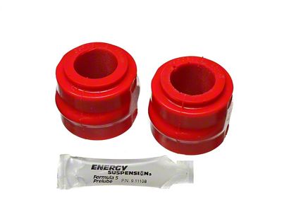 Front Sway Bar Bushings; 25mm; Red (08-23 Challenger)