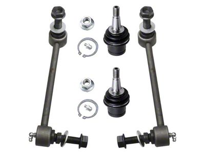 Front Sway Bar Links with Lower Ball Joints (08-19 RWD Challenger)