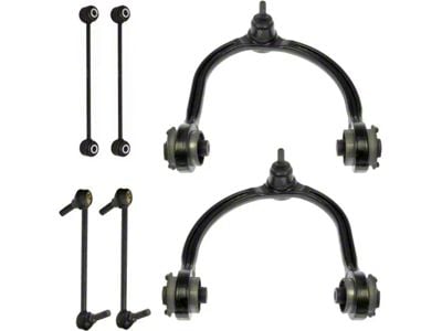 Front Upper Control Arms with Ball Joints and Sway Bar Links (17-19 AWD Challenger)
