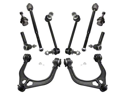 Front Upper Control Arms with Ball Joints, Sway Bar Links and Tie Rods (08-10 RWD Challenger)