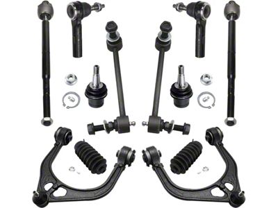 Front Upper Control Arms with Ball Joints, Sway Bar Links and Tie Rods (08-10 RWD Challenger)
