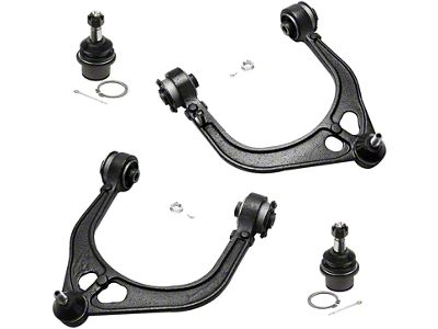 Front Upper Control Arms with Lower Ball Joints (08-19 RWD Challenger w/ Non-Adjustable Ball Joints)