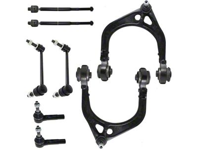 Front Upper Control Arms with Sway Bar Links and Tie Rods (08-10 Challenger)