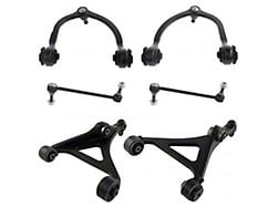 Front Upper and Lower Control Arms with Front Sway Bar Links (17-18 AWD Challenger)