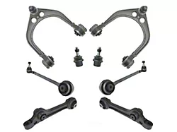 Front Upper and Lower Control Arms with Lower Ball Joints (11-19 3.6L RWD Challenger w/o High Performance Suspension)