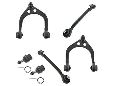 Front Upper and Lower Forward Control Arms with Ball Joints (08-10 Challenger)