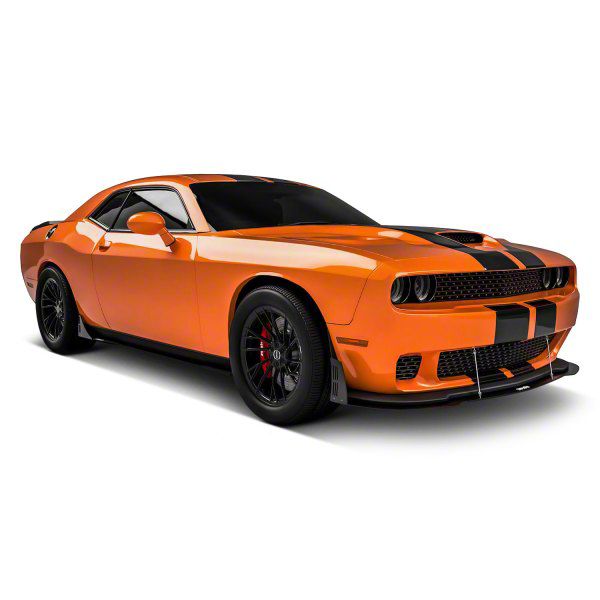 Full Aero Package; Textured Black (08-23 Challenger, Excluding Widebody)