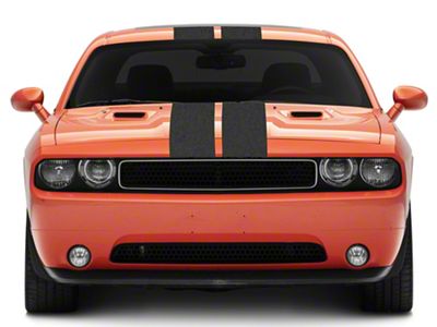 SEC10 Full Length Stripes; Anthracite; 8.50-Inch (08-23 Challenger)