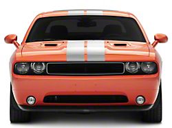 SEC10 Full Length Stripes; Silver; 8.50-Inch (08-23 Challenger)