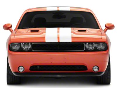 SEC10 Full Length Stripes; White; 8.50-Inch (08-23 Challenger)