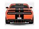 Genali VR2 Rear Diffuser; Matte Black (18-23 Challenger Widebody)