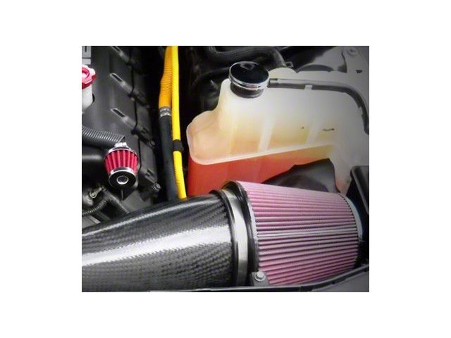 Hammer Cold Air Intake with Oiled Filter for 90mm Throttle Bodies; Carbon Fiber (08-10 6.1L HEMI Challenger)