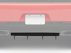 HDPE Rear Diffuser V2; Matte Black (15-23 Challenger)