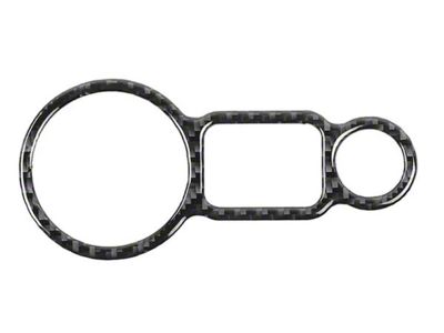 Headlight Switch Trim; Carbon Print (15-23 Challenger)