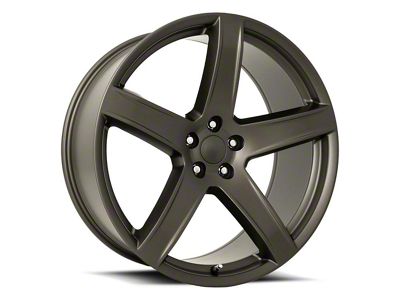 Hellcat HC2 Replica Bronze Wheel; Rear Only; 22x10.5; 27mm Offset (08-23 RWD Challenger, Excluding Widebody)