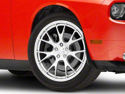 Hellcat Style Chrome Wheel; 20x9; 18mm Offset (08-23 RWD Challenger)