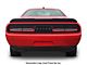 Hellcat Style Flush Mount Rear Deck Spoiler; Redline Pearl (08-23 Challenger)