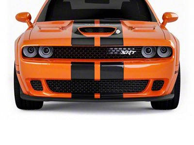 Hellcat Style Front Bumper Lip Chin Spoiler (15-23 Challenger, Excluding Widebody)