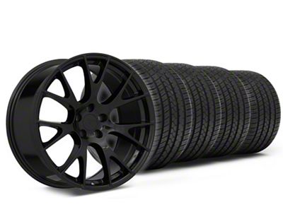 20x9 Hellcat Style Wheel & Lionhart All-Season LH-Five Tire Package (08-23 RWD Challenger)