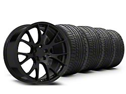 20x9 Hellcat Style Wheel & Mickey Thompson Street Comp Tire Package (08-23 RWD Challenger)