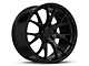 Hellcat Style Gloss Black Wheel; Rear Only; 20x10 (08-23 RWD Challenger)