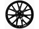 Hellcat Style Gloss Black Wheel; 22x9 (08-23 RWD Challenger, Excluding Widebody)