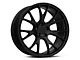 Hellcat Style Matte Black Wheel; Rear Only; 20x10 (08-23 RWD Challenger)