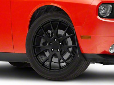 Hellcat Style Matte Black Wheel; 20x9 (08-23 RWD Challenger)