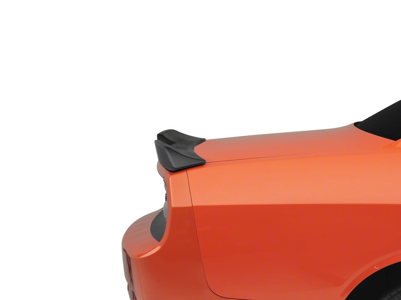 Hellcat Rear Spoiler Challenger Hellcat Style Rear Spoiler; Matte Black (08-23 Challenger w ...
