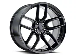 Hellcat Widebody Style Gloss Black Wheel; 20x9.5 (08-23 RWD Challenger, Excluding SRT Demon)
