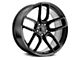Hellcat Widebody Style Gloss Black Wheel; Rear Only; 20x10.5 (08-23 RWD Challenger, Excluding SRT Demon)