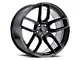Hellcat Widebody Style Gloss Black Wheel; Rear Only; 20x10.5 (08-23 RWD Challenger, Excluding SRT Demon)