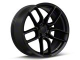 Hellcat Widebody Style Satin Black Wheel; Rear Only; 20x10.5; 22mm Offset (08-23 RWD Challenger, Excluding Widebody)