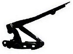 Replacement Hood Hinge; Driver Side (08-14 Challenger)