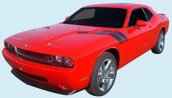 Challenger Hood to Fender Stripes with R/T Logo; White (09-14 ...