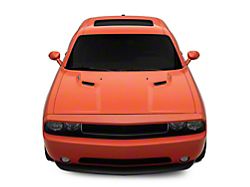 Replacement Hood; Unpainted (08-14 Challenger)