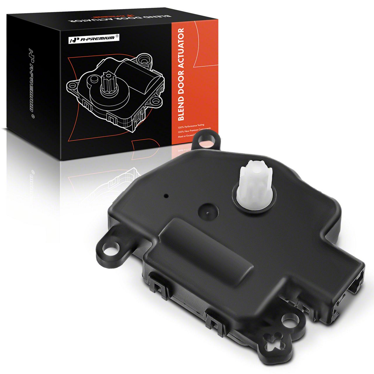 HVAC Heater Blend Door Actuator; Main (08-10 Challenger)