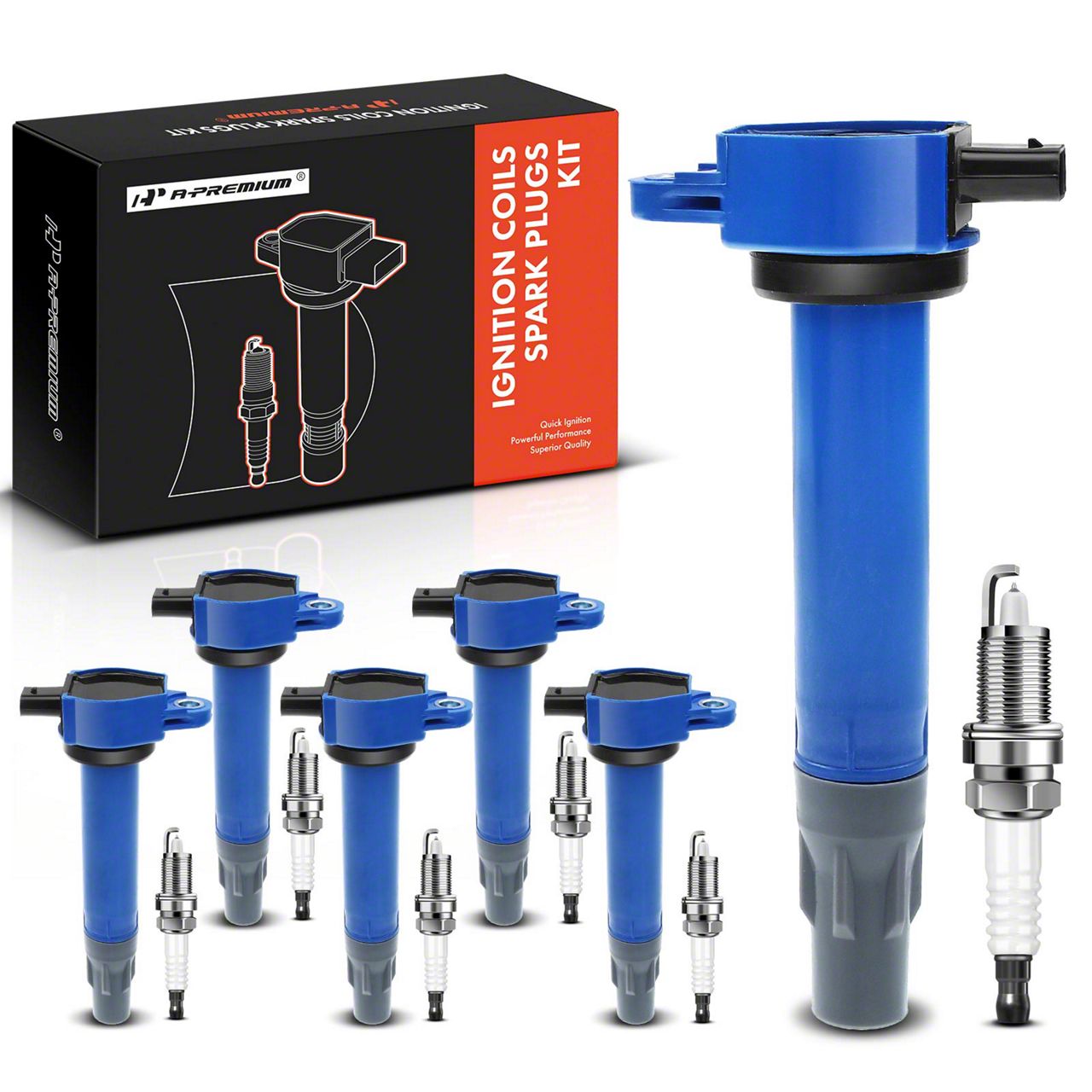 AFE Challenger SCORCHER High-Performance Ignition Coil; 6