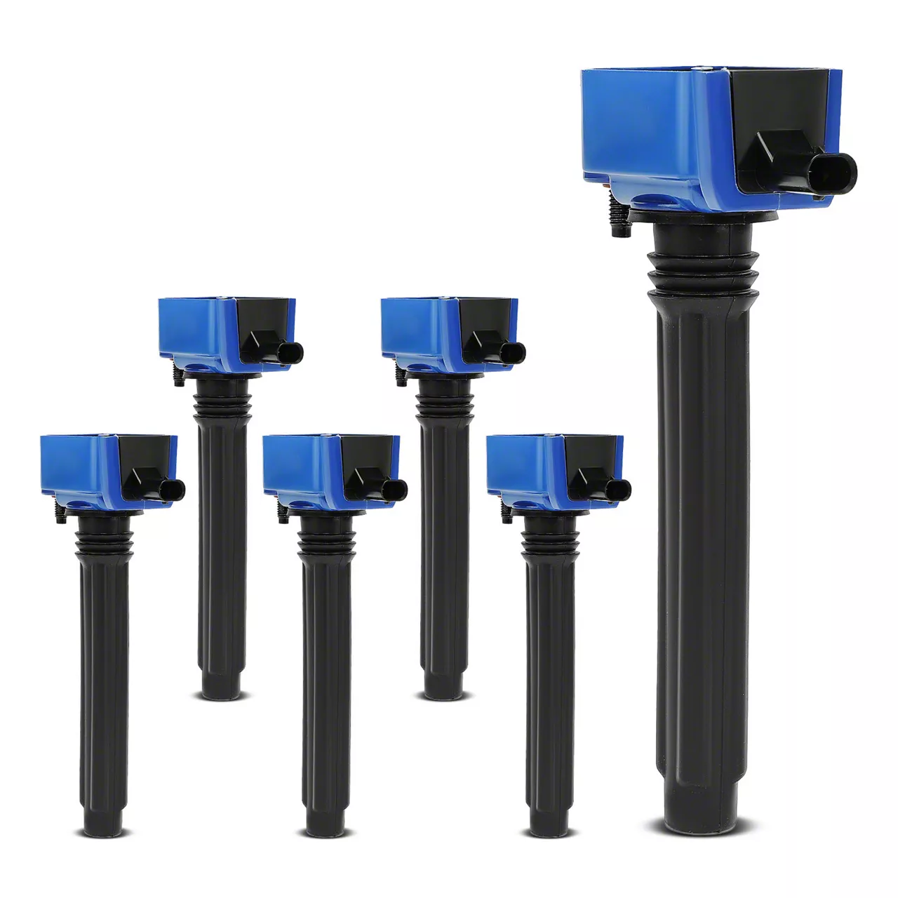 Challenger Ignition Coils; Set of Six; Blue (11-23 3.6L Challenger ...