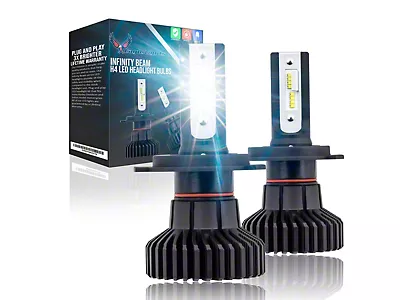 8000K LED Headlight & Fog Light Kit For Dodge Challenger 2008-2014 – H13/5202