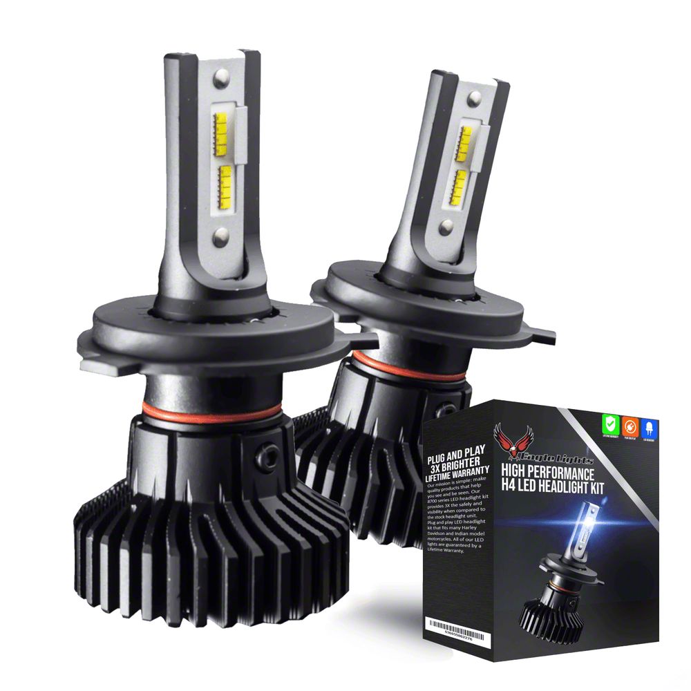 Challenger Infinity Beam LED Headlight Bulbs; H7 - Free Shipping